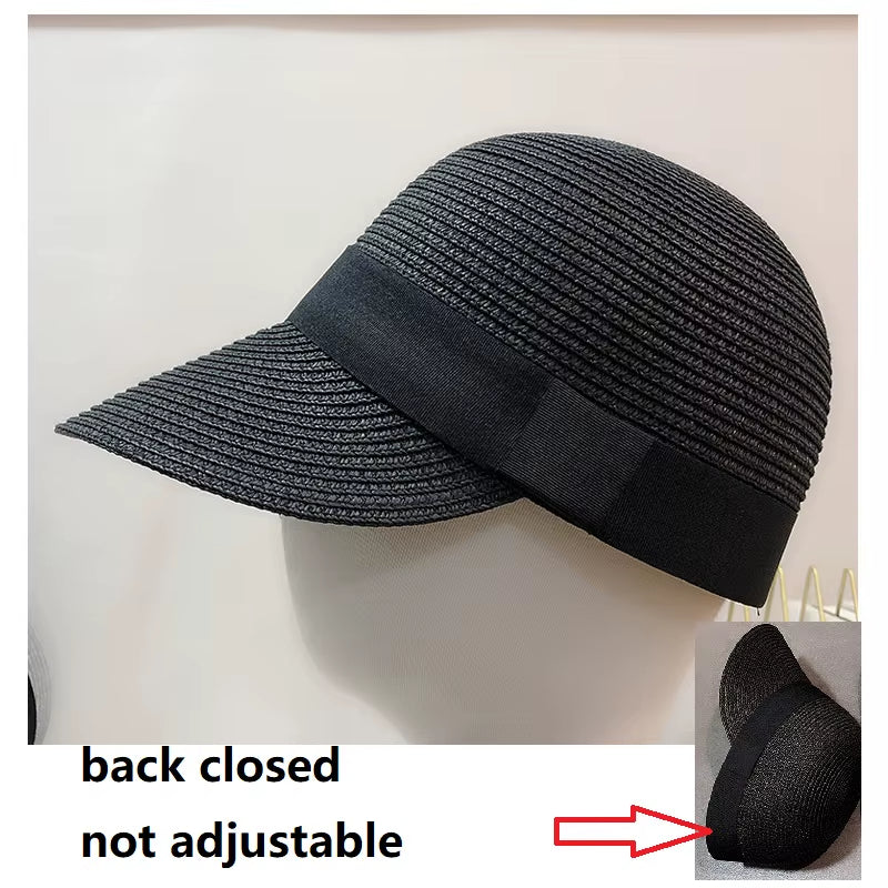 Women's Wide Brim Straw Sun Hat