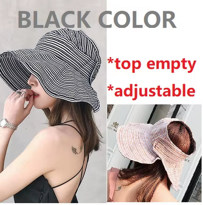 Women's Wide Brim Straw Sun Hat