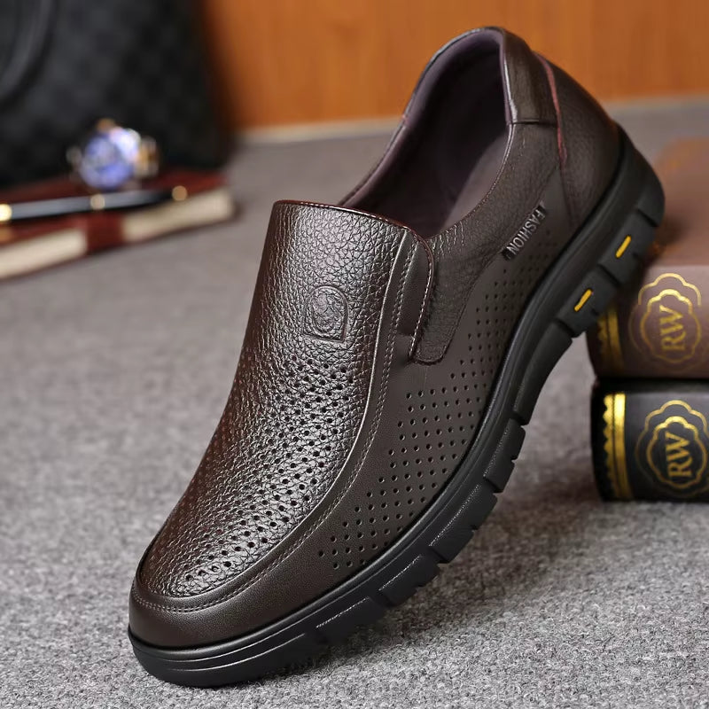 Men's Genuine Leather Comfort Loafers