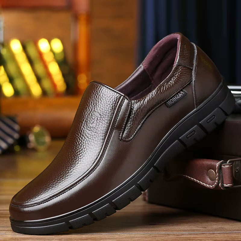 Men's Genuine Leather Comfort Loafers