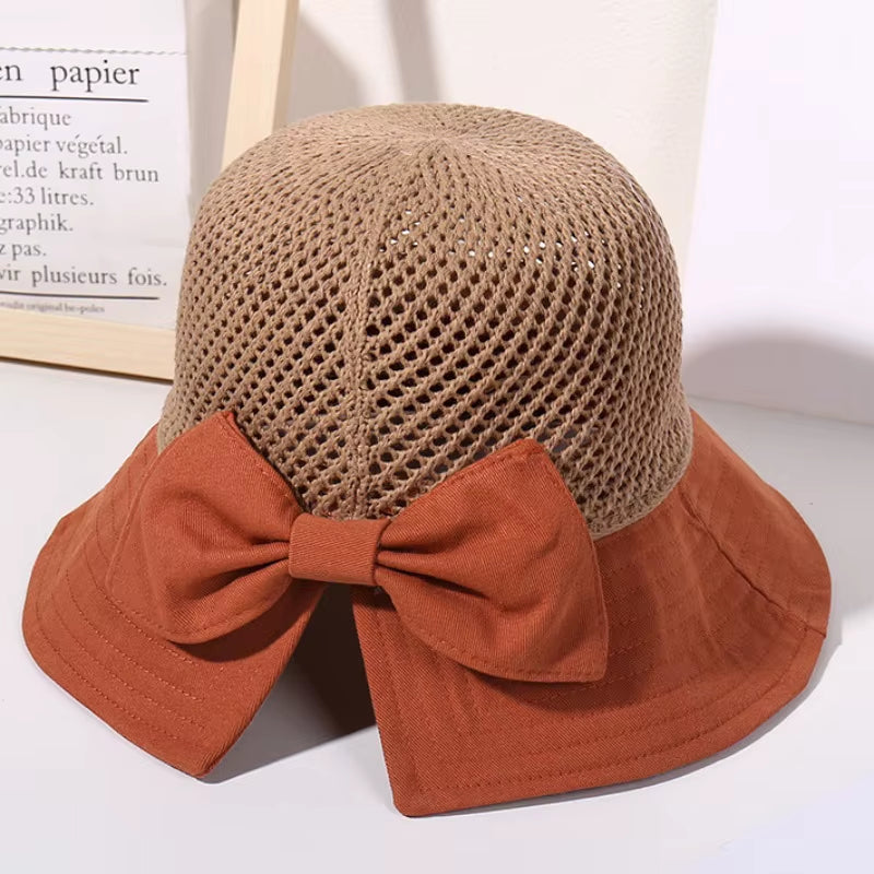 Women's Wide Brim Straw Sun Hat