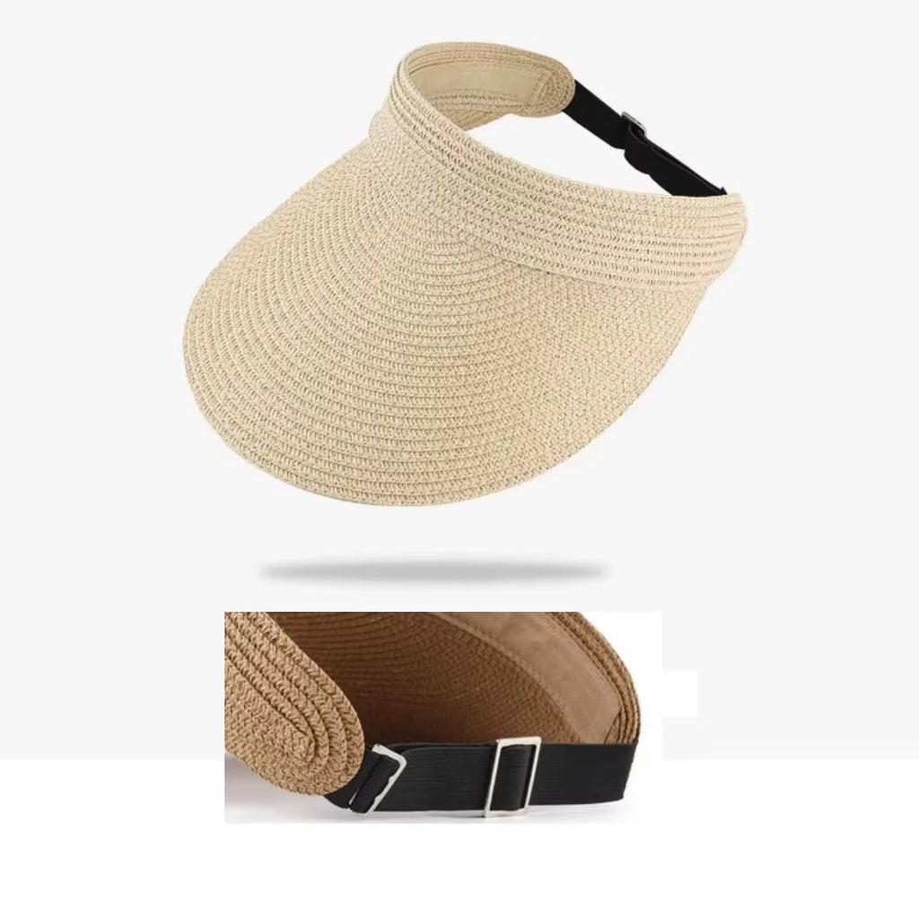 Women's Wide Brim Straw Sun Hat