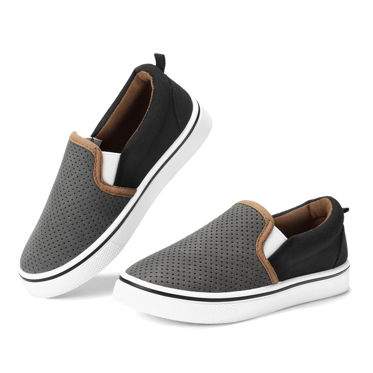 Kids' Casual Slip-On Canvas Sneakers