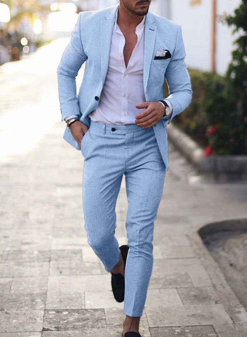 Men’s Slim Fit Two-Piece Suit