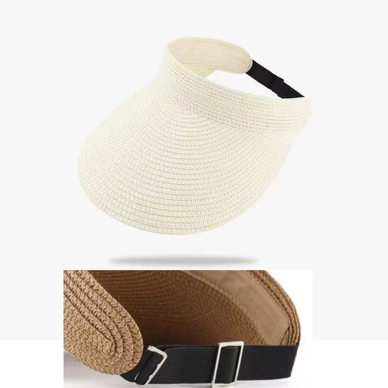 Women's Wide Brim Straw Sun Hat