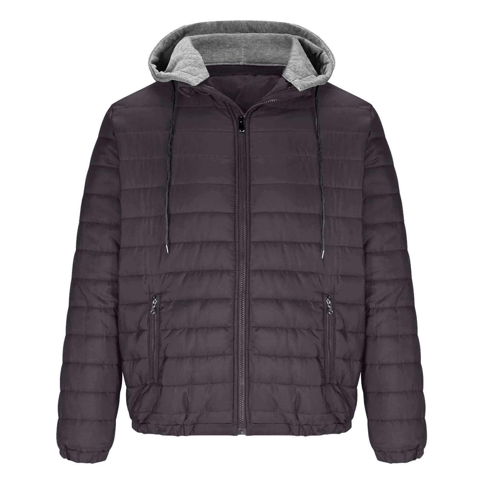 Men’s Hooded Puffer Winter Jacket