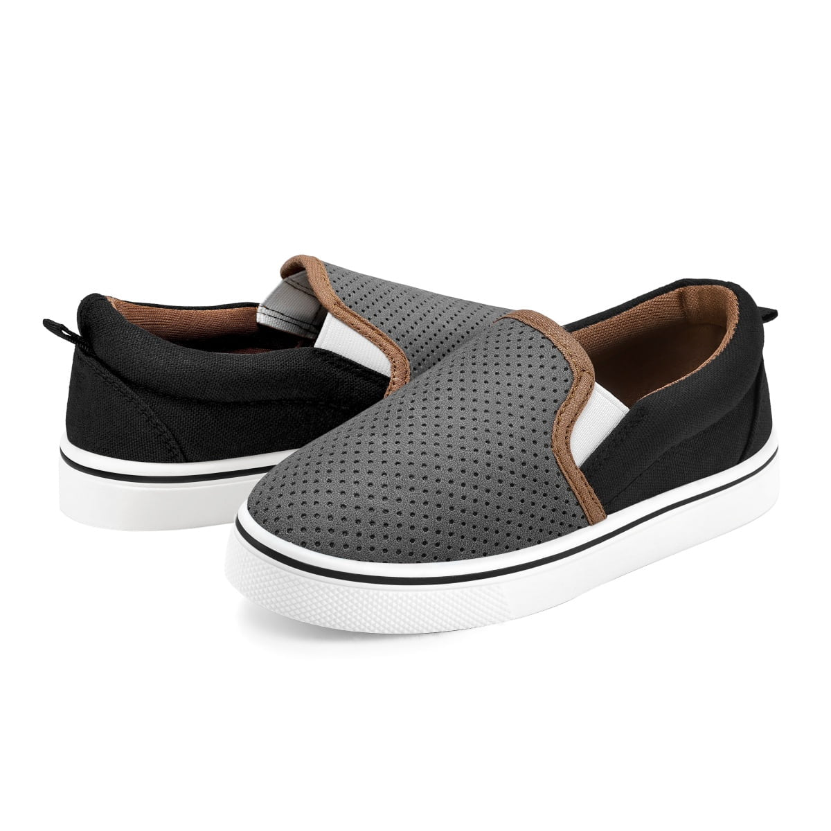 Kids' Casual Slip-On Canvas Sneakers