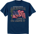 Men's America Patriotic Graphic T-Shirt