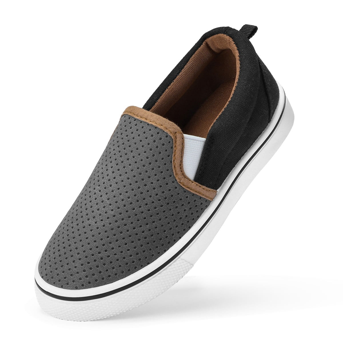 Kids' Casual Slip-On Canvas Sneakers
