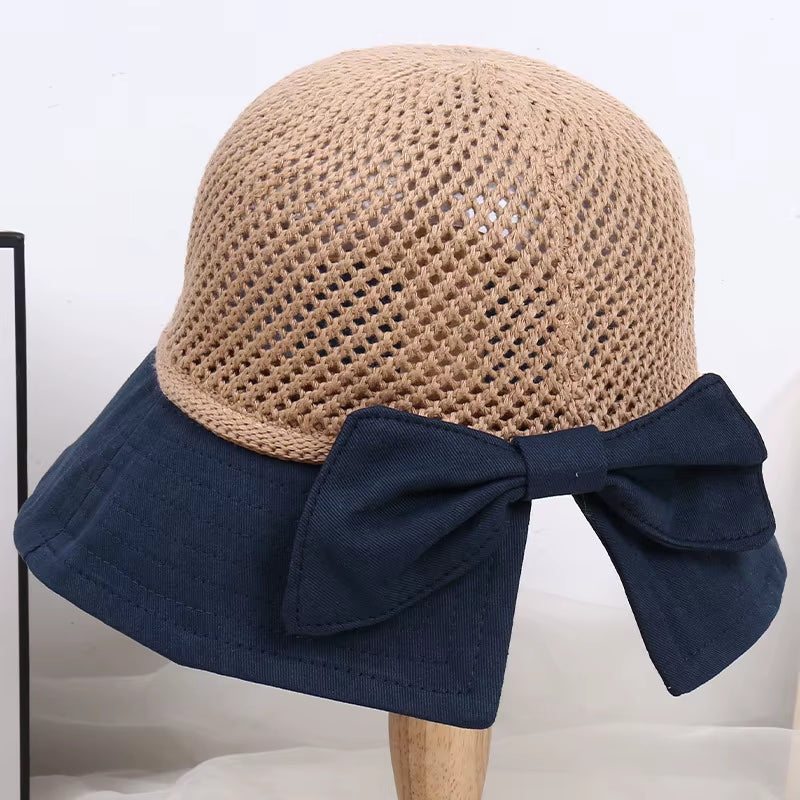 Women's Wide Brim Straw Sun Hat
