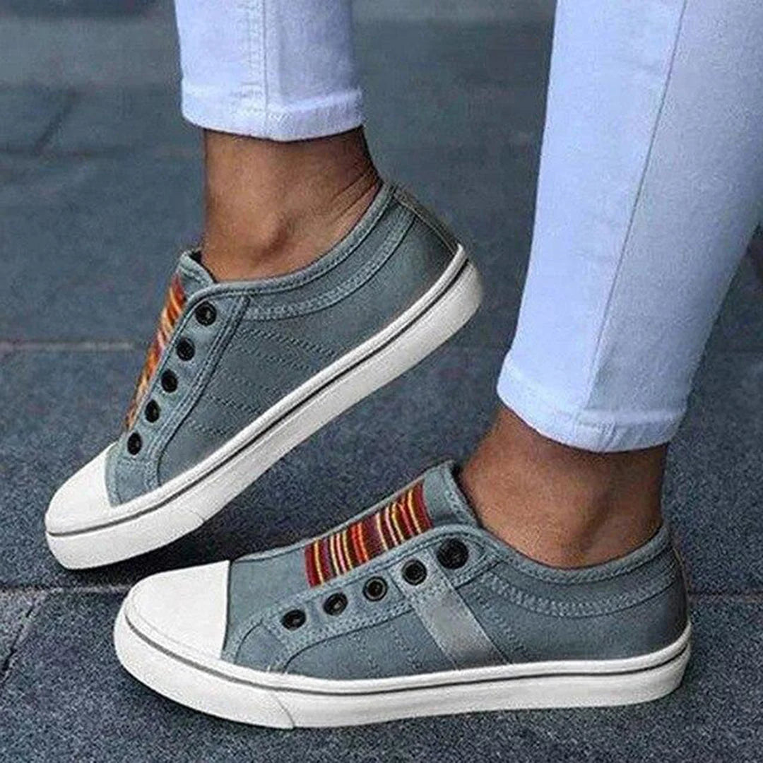 Estelle | Casual Slip-On Canvas Sneakers
