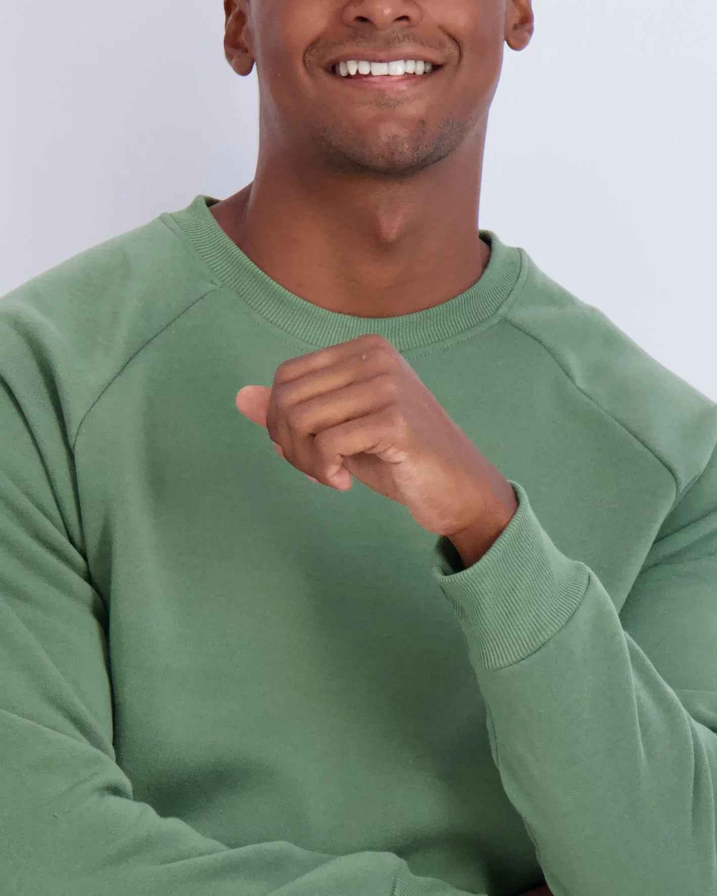 Men’s Plush Fleece Crewneck Sweatshirt