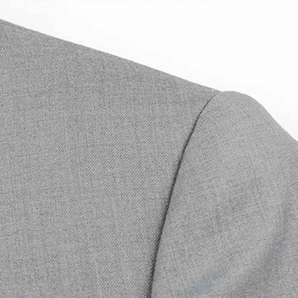 Men’s Slim Fit One-Button Suit Blazer