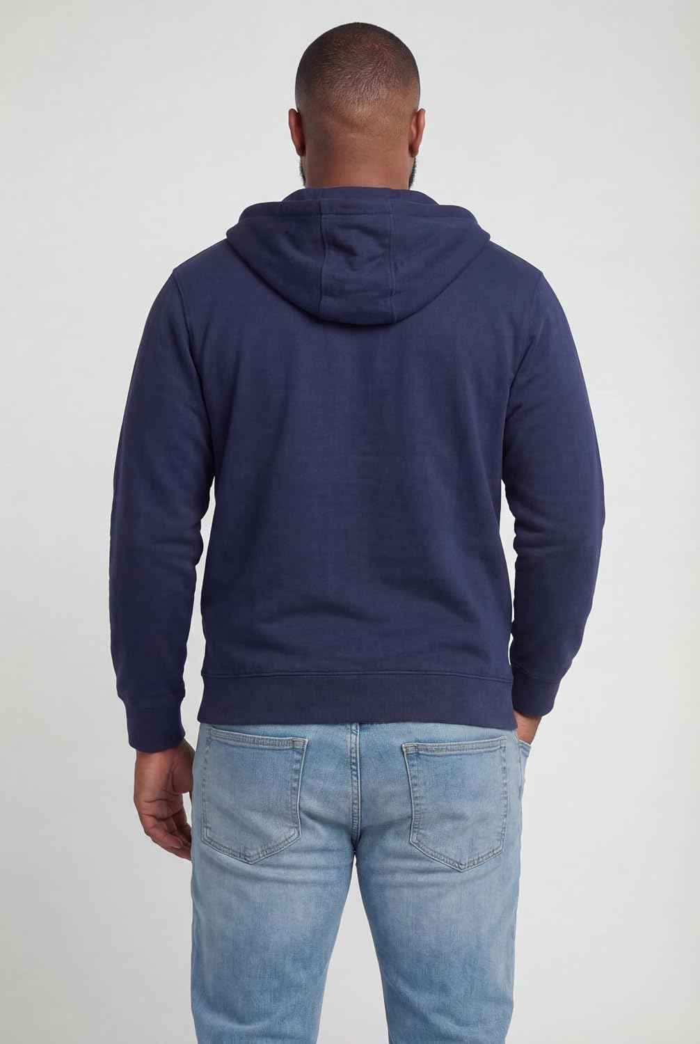 Men’s Fleece Zip-Up Hoodie Jacket