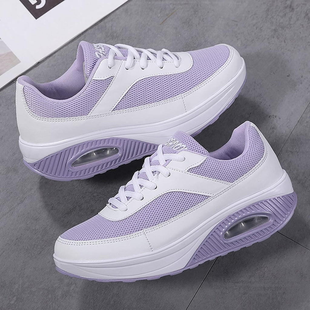 Women's Air Cushion Platform Walking Sneakers