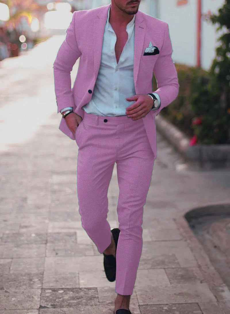 Men’s Slim Fit Two-Piece Suit
