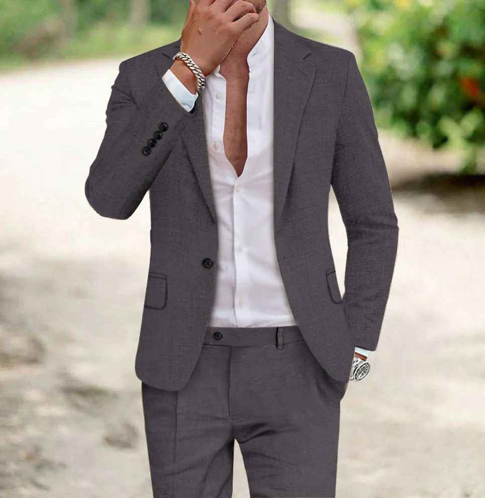 Men’s Slim Fit Two-Piece Suit
