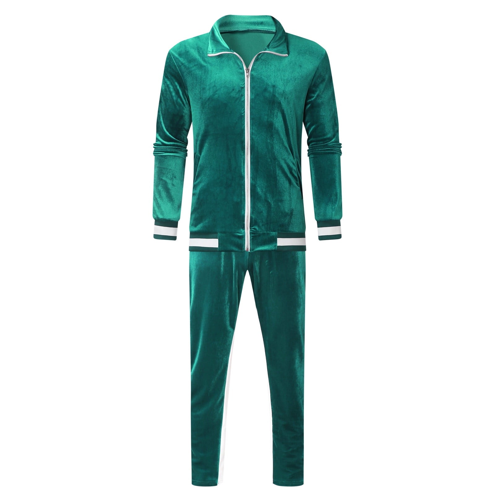 Men's Velvet Tracksuit Set