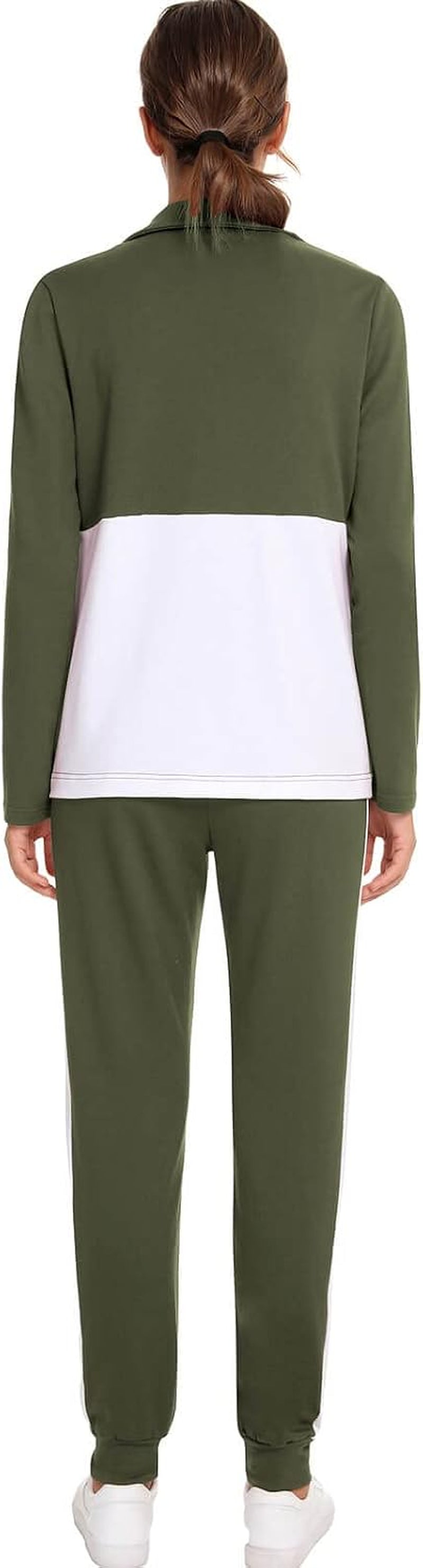 Women's Zip-Up Lounge Tracksuit Set