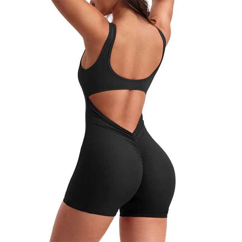Timeless Women's Tummy Control Sleeveless Jumpsuit