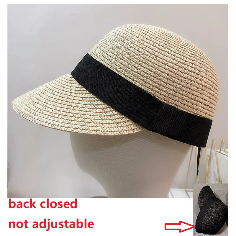 Women's Wide Brim Straw Sun Hat
