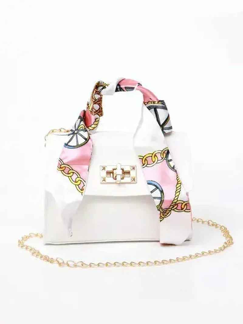 Women’s Crossbody Handbag Faux Leather Chain Strap Spring Shoulder Bag