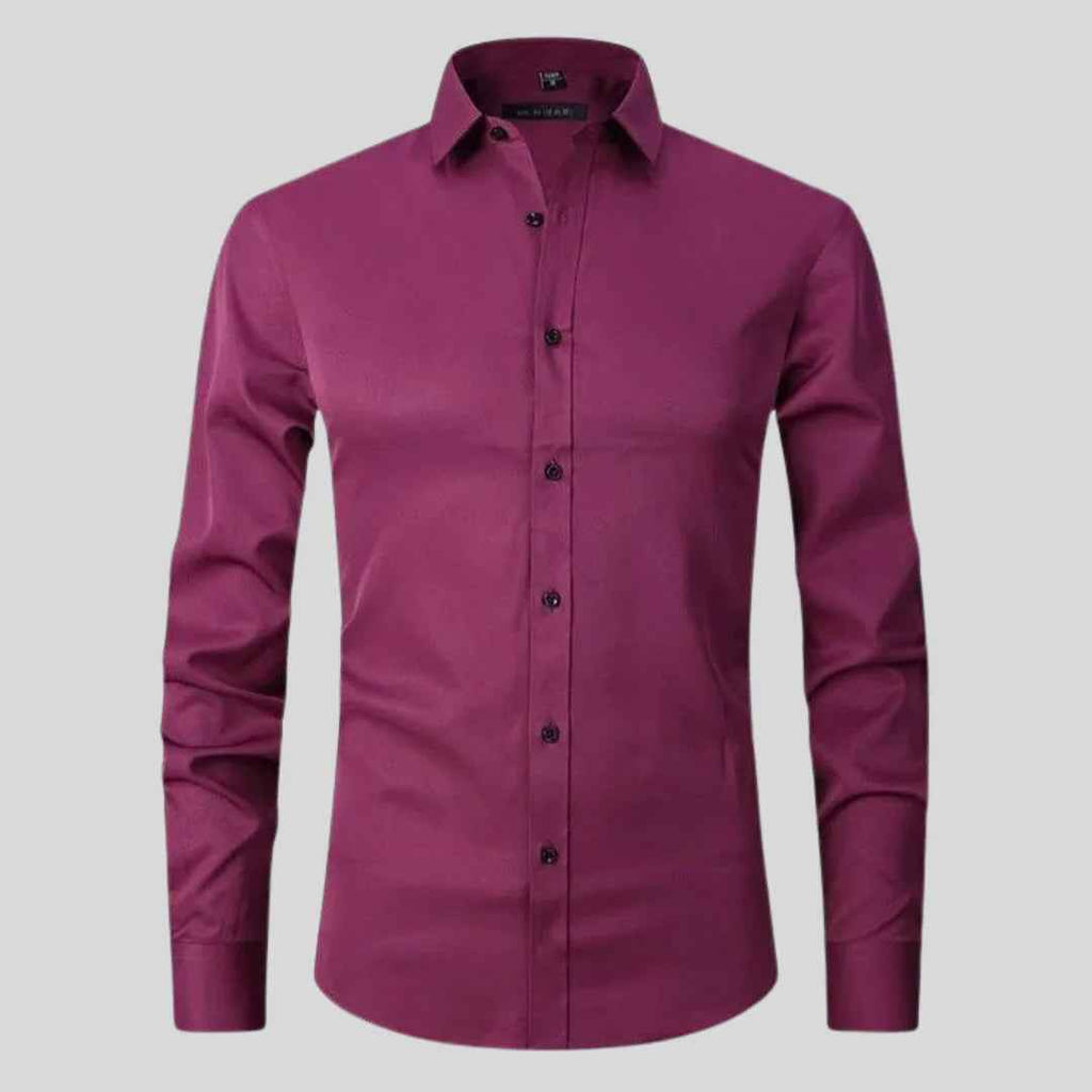 Men’s Slim Fit Stretch Dress Shirt