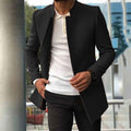 Men’s Slim Fit Longline Blazer Coat