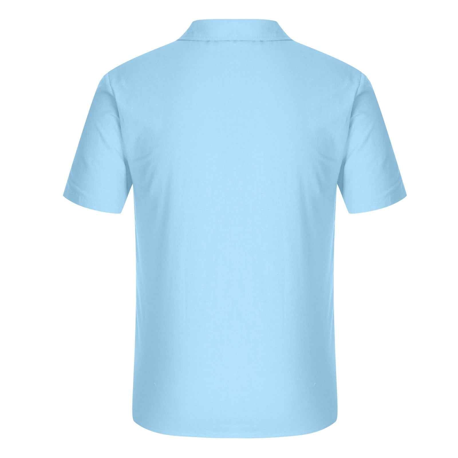 Men’s Classic Short Sleeve Button-Up Shirt