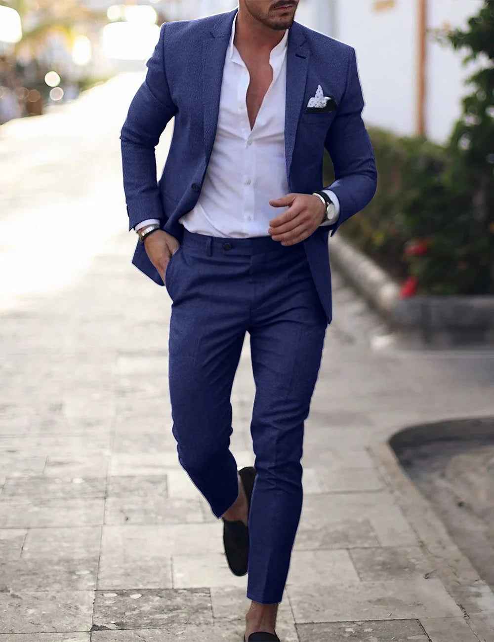Men’s Slim Fit Two-Piece Suit