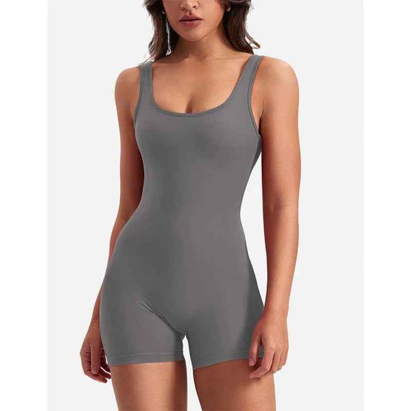 Timeless Women's Tummy Control Sleeveless Jumpsuit
