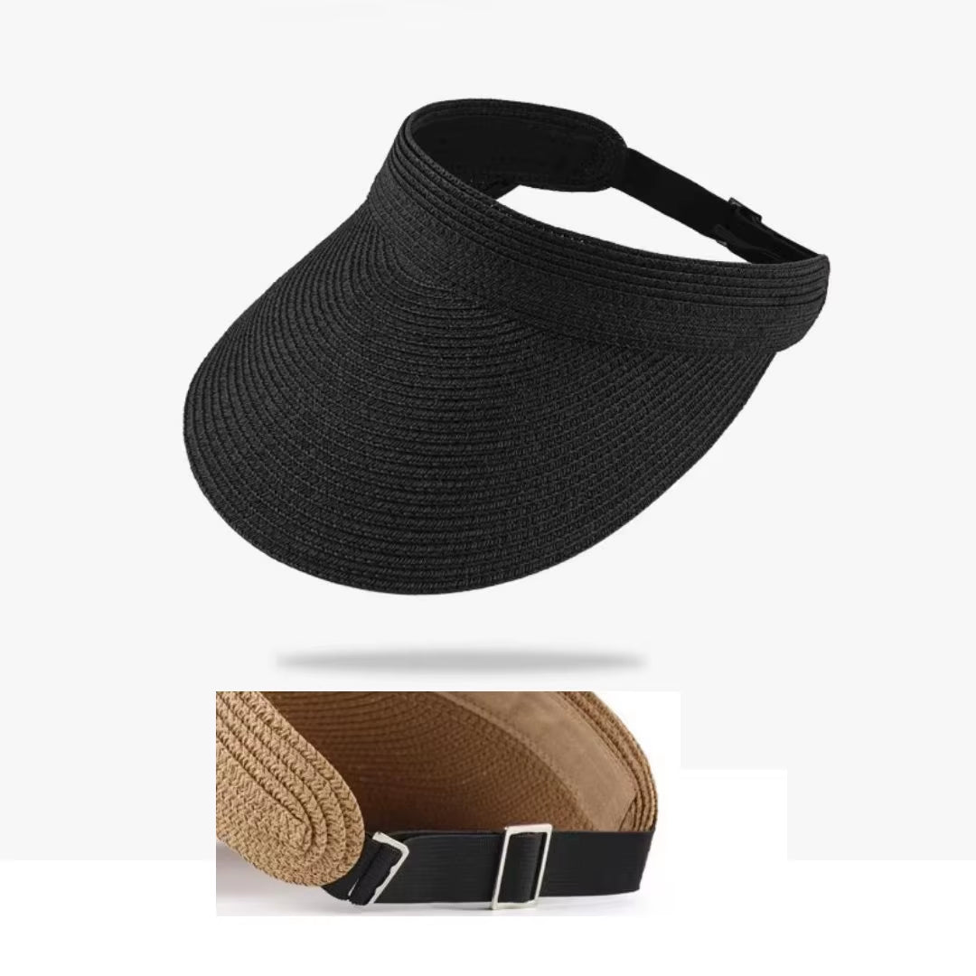 Women's Wide Brim Straw Sun Hat