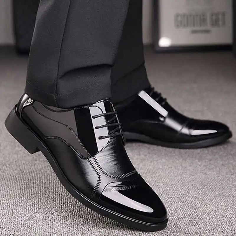 Men's Luxury Leather Oxford Dress Shoes