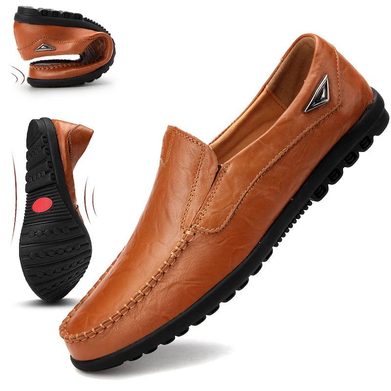 Men’s Genuine Leather Driving Loafers