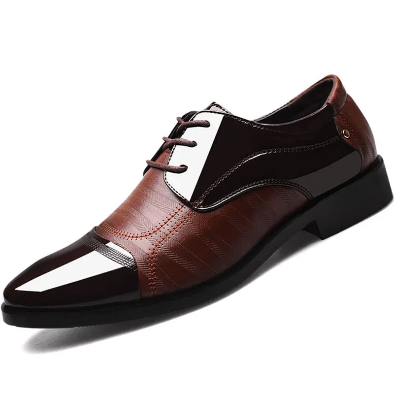 Men's Luxury Leather Oxford Dress Shoes