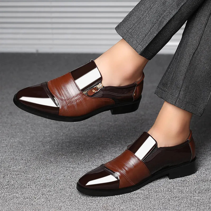 Men's Luxury Leather Oxford Dress Shoes