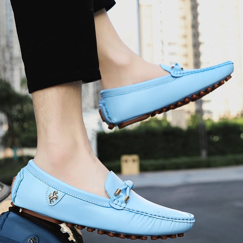 Men's Premium Leather Driving Loafers