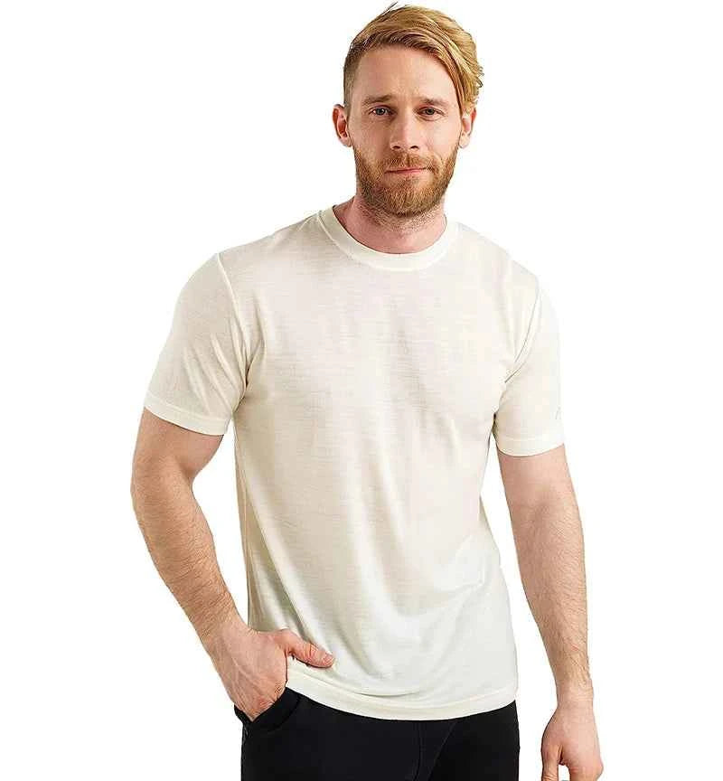 Men’s Merino Wool Crew Neck T-Shirt