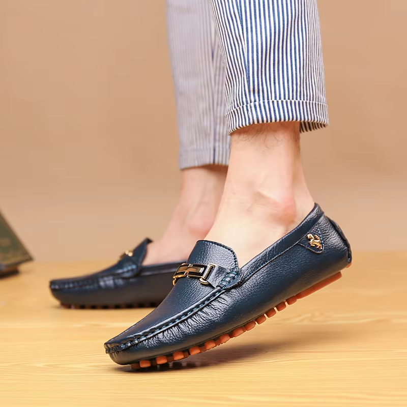 Men's Premium Leather Driving Loafers