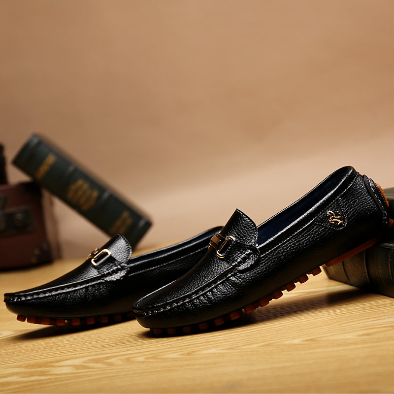 Men's Premium Leather Driving Loafers