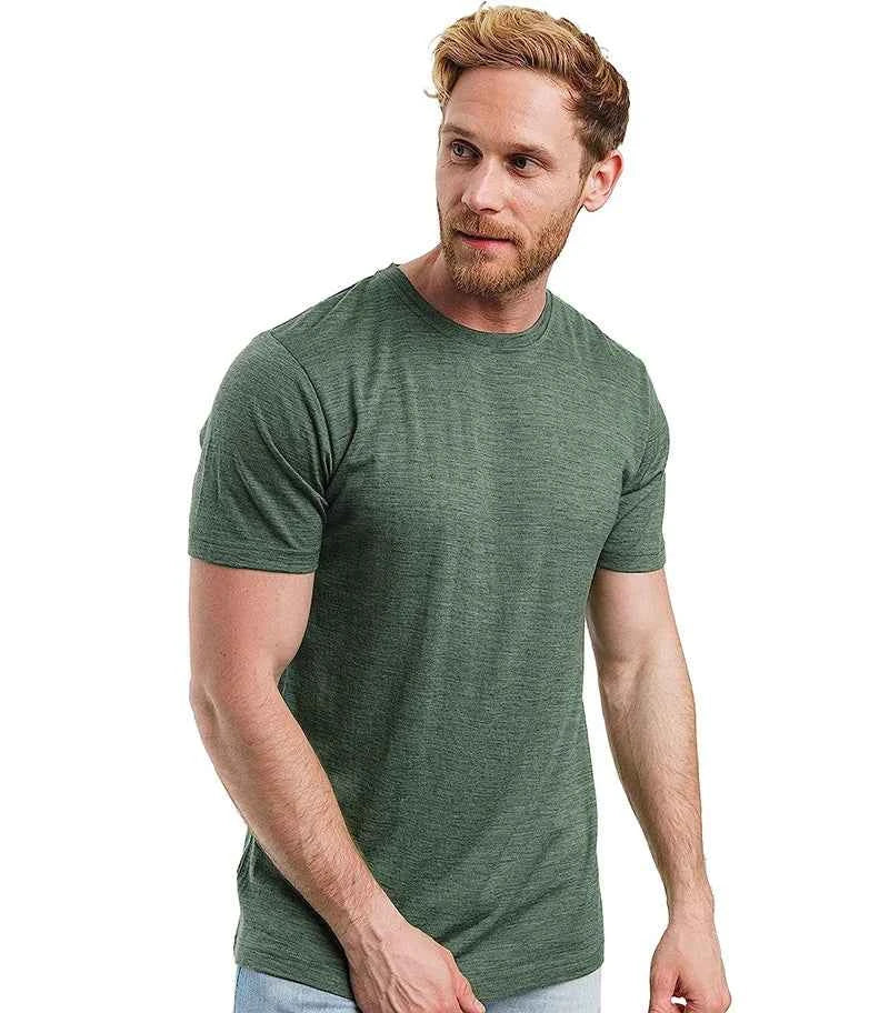 Men’s Merino Wool Crew Neck T-Shirt