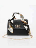 Women’s Crossbody Handbag Faux Leather Chain Strap Spring Shoulder Bag
