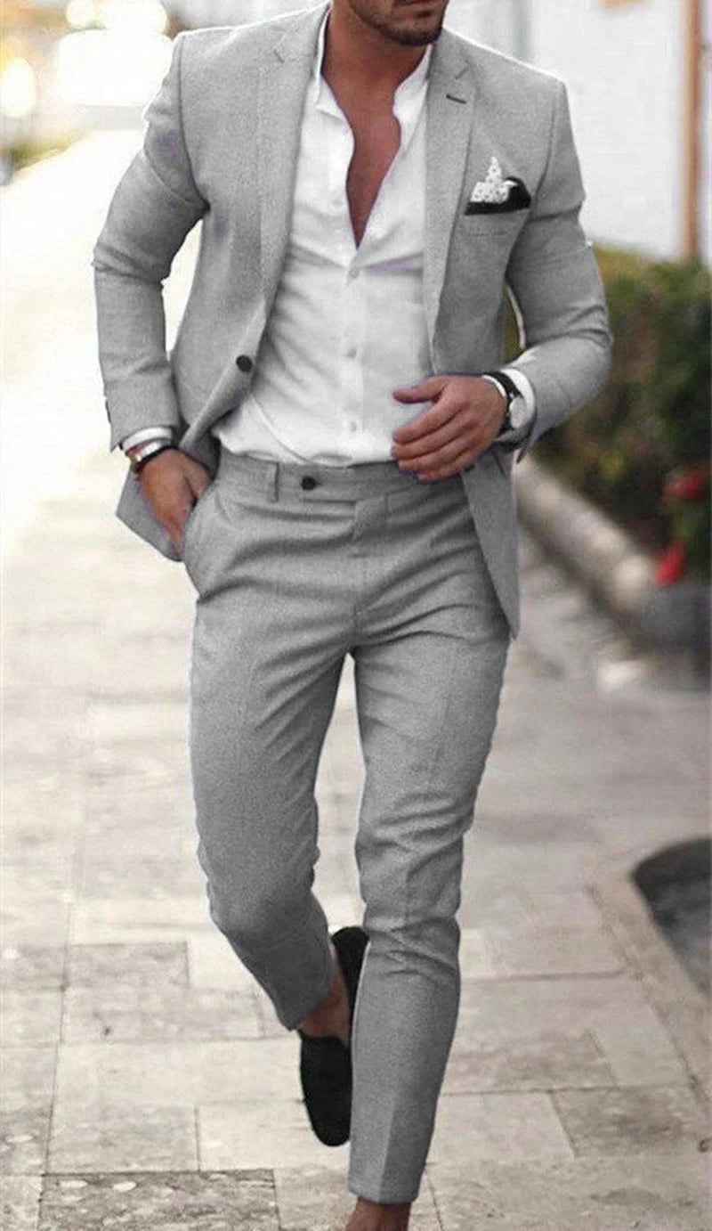 Men’s Slim Fit Two-Piece Suit