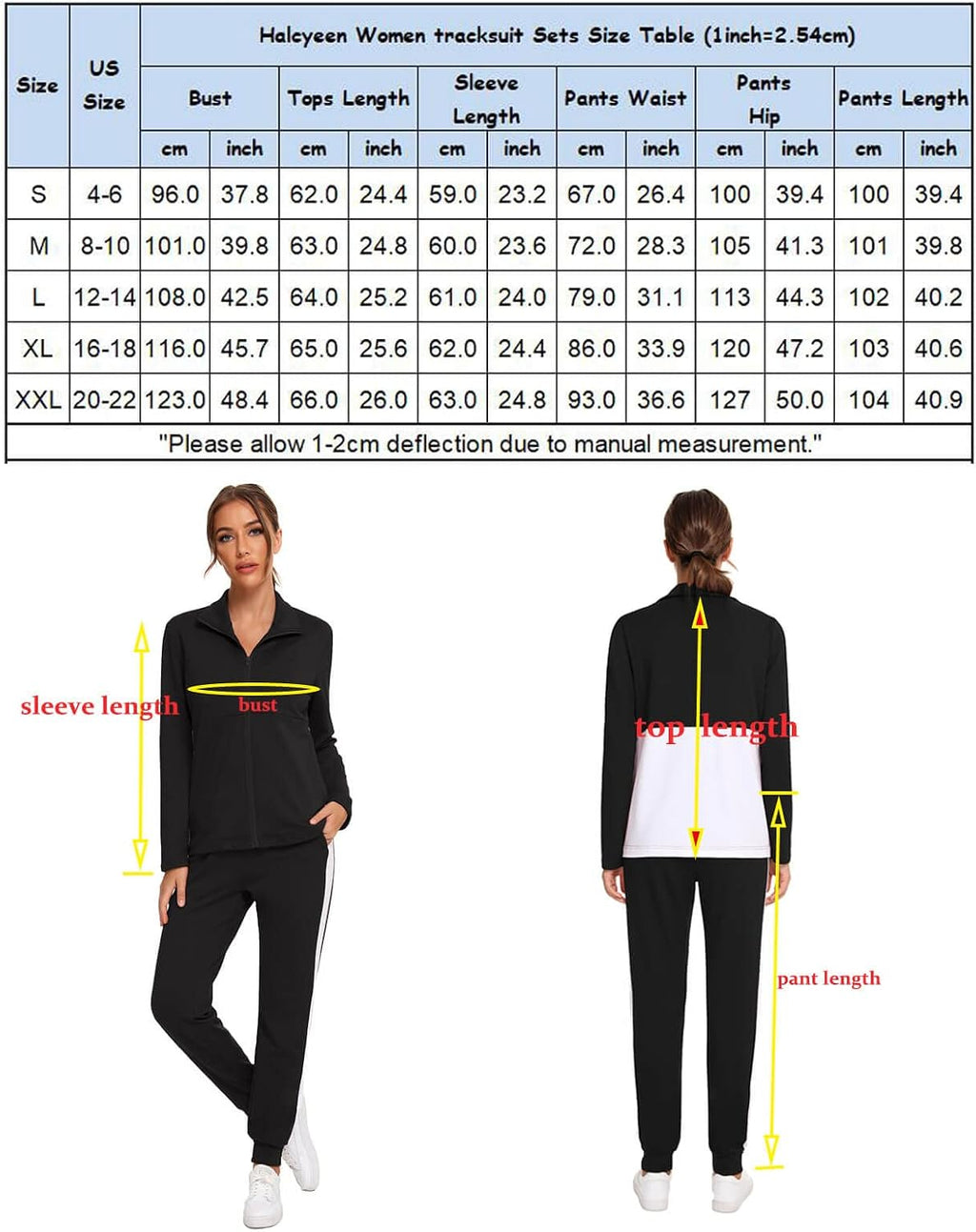 Women's Zip-Up Lounge Tracksuit Set