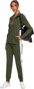 Women's Zip-Up Lounge Tracksuit Set