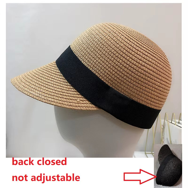 Women's Wide Brim Straw Sun Hat