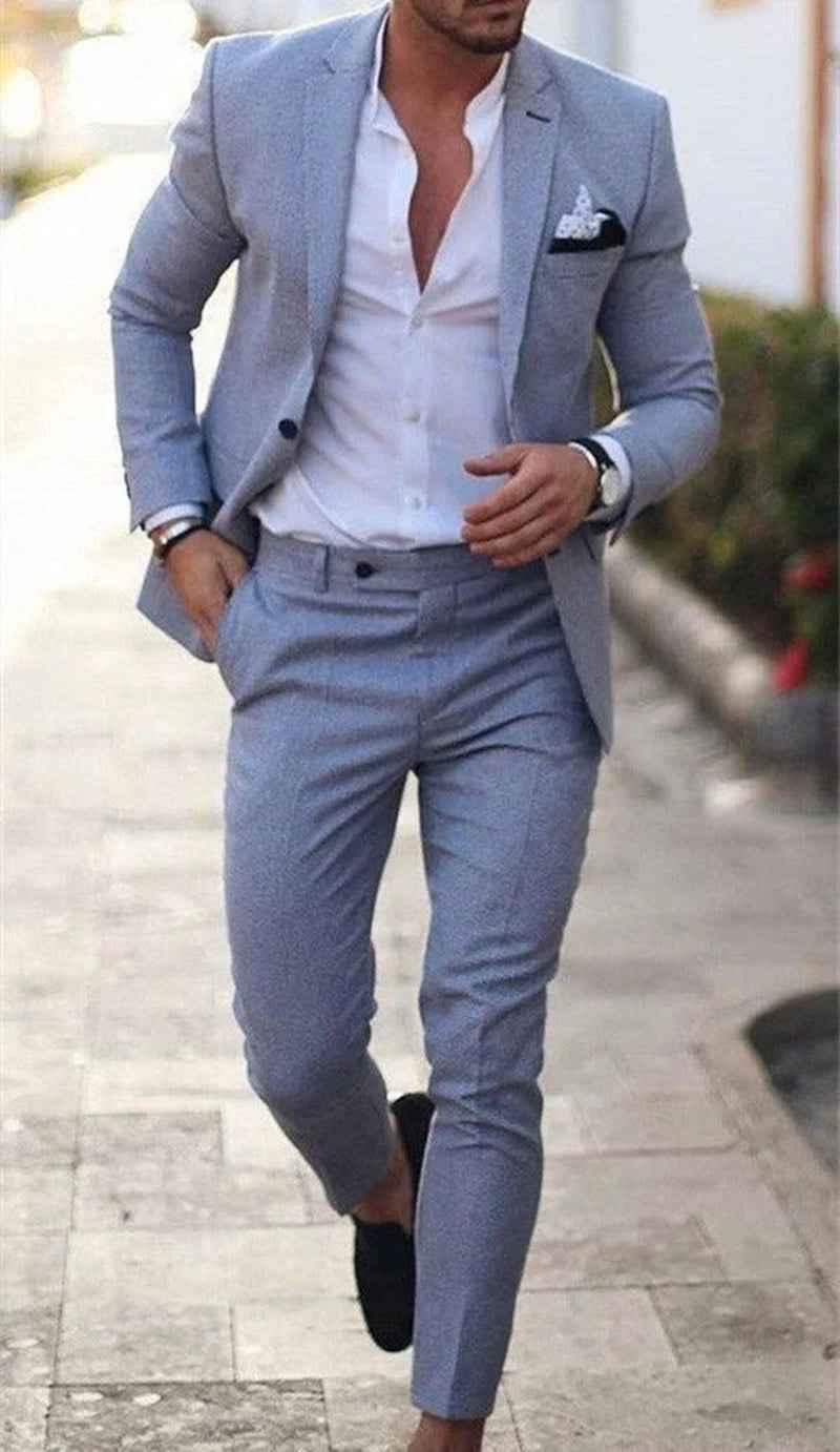 Men’s Slim Fit Two-Piece Suit