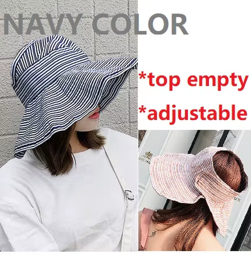 Women's Wide Brim Straw Sun Hat