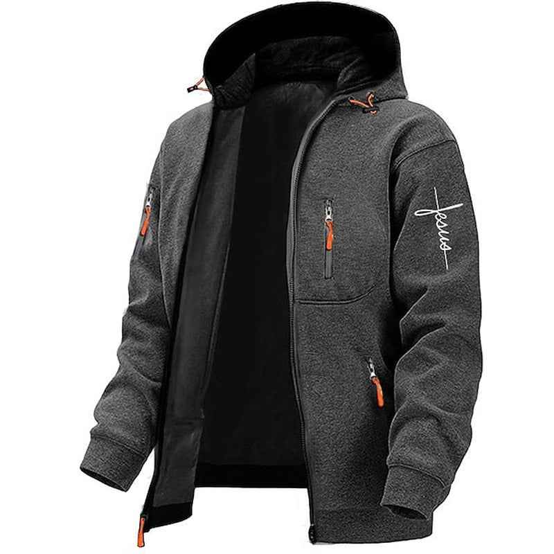 Men’s Full-Zip Fleece Hoodie Jacket
