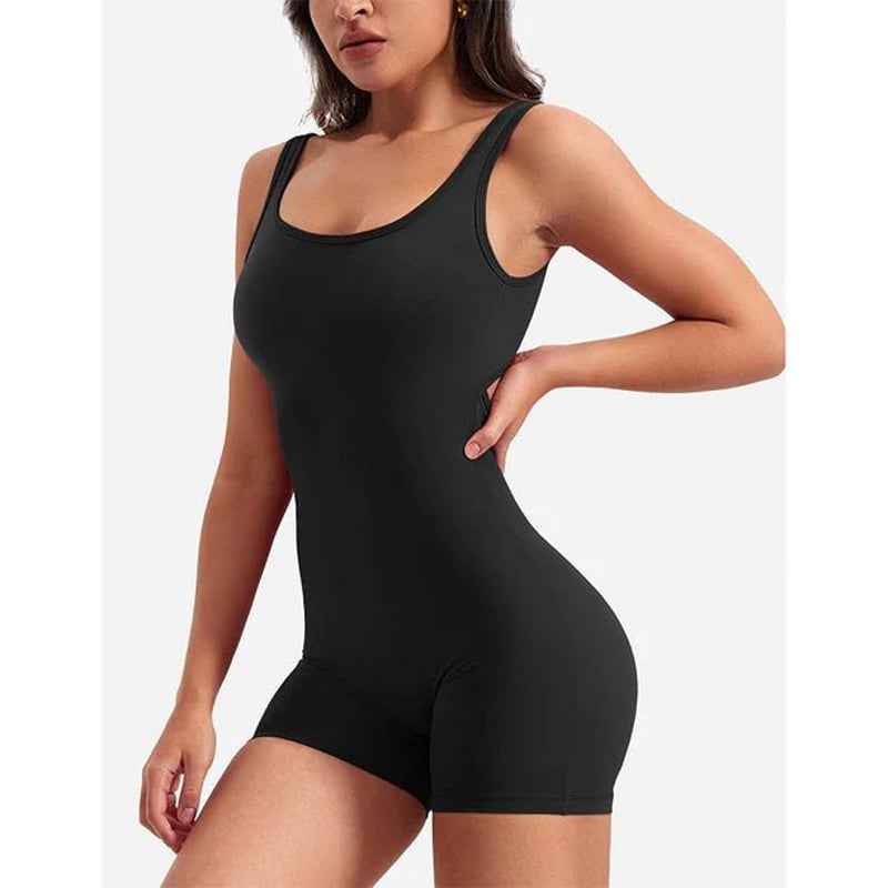 Timeless Women's Tummy Control Sleeveless Jumpsuit